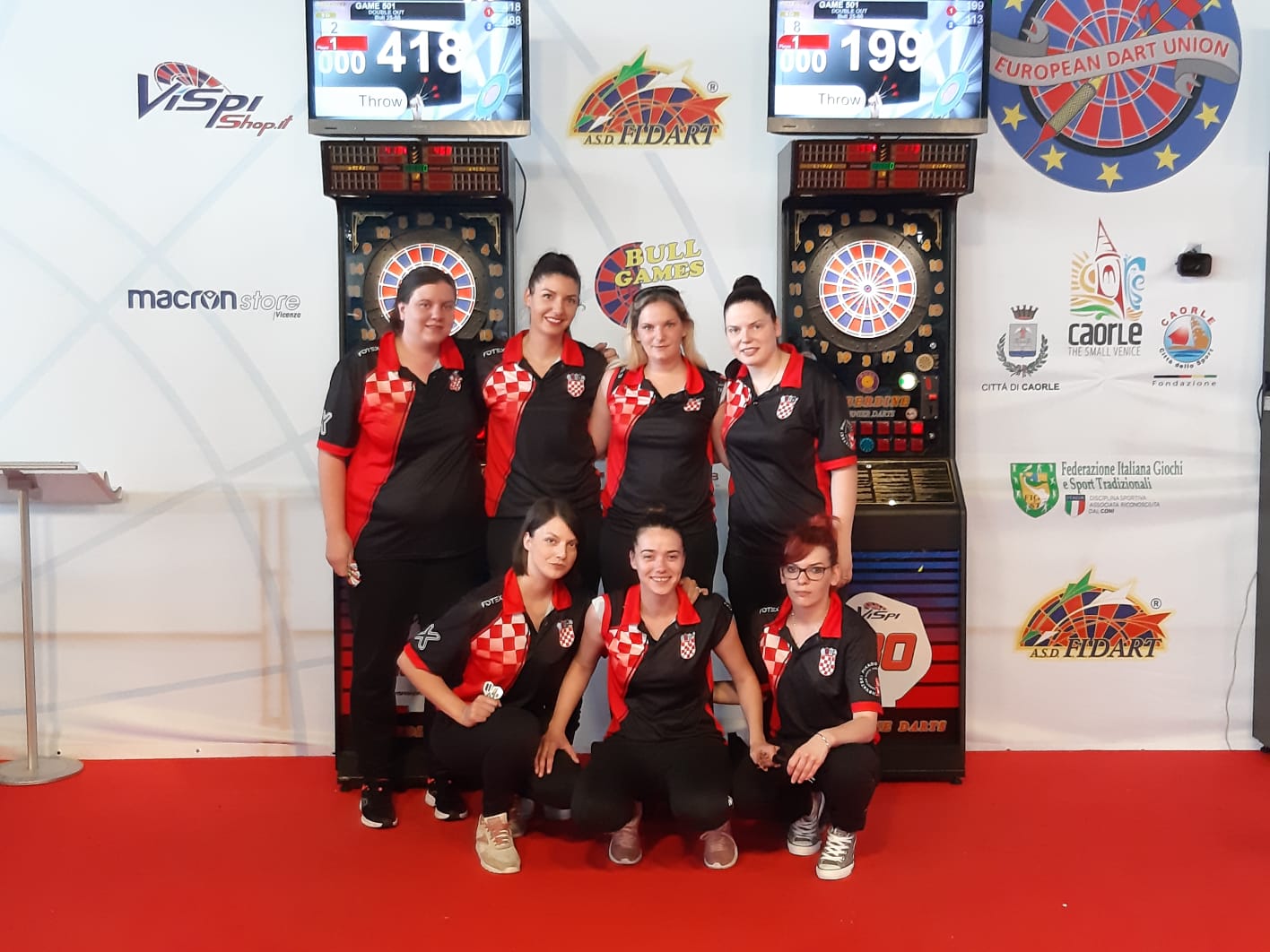 Hrvatska reprezentacija seniorke, Caorle 2019. Eurocup
