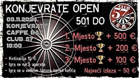 Pikado turnir "Konjevrate Open"