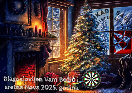 Blagoslovljen Vam Božić i sretna Nova 2025. godina