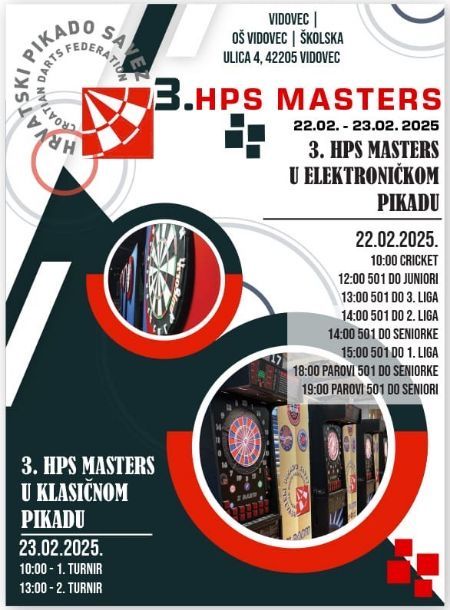 3.HPS Masters - Vidovec 22.-23.02.2025. 