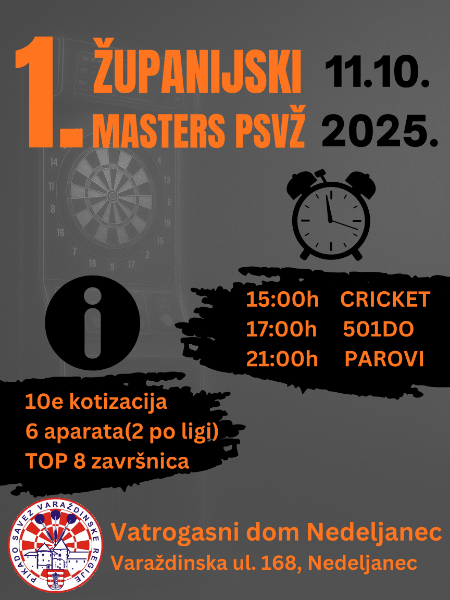 Izvještaj sa 1. turnira Masters serije PSVŽ
