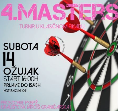 4.Masters turnir - Klasični pikado
