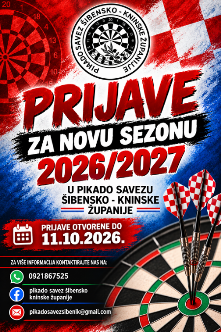 🎯PRIJAVE ZA NOVU SEZONU PSŠKŽ 2026/2027🎯