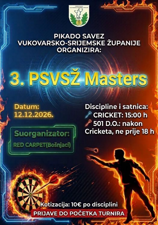 3.PSVSŽ Masters 2026./2027.